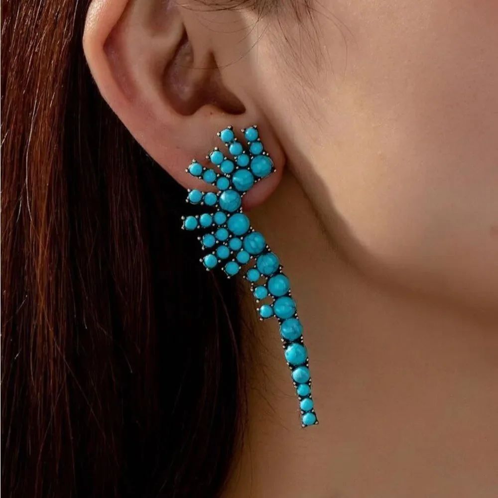 Boho stone Earrings S1197